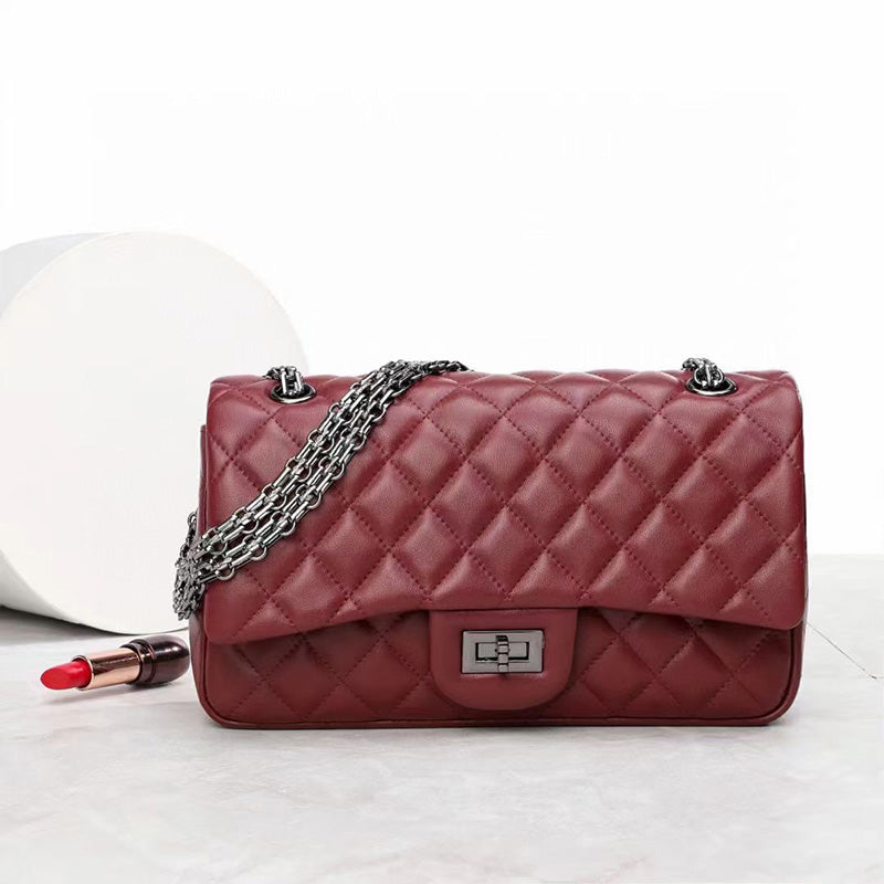 Ariana Satchel – Elegante Leder Crossbody Bag