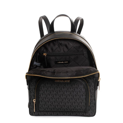Michael Kors Rhea Zip Medium Backpack – Schwarz Monogram