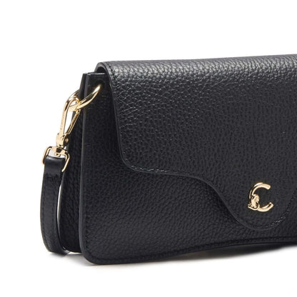 Coccinelle „C-ME“ Crossbody Bag – Schwarz mit goldfarbenem C-Logo
