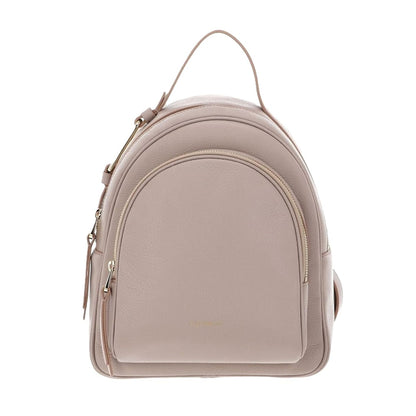 Coccinelle „MALORY“ Rucksack – Rosa Leder-Rucksack