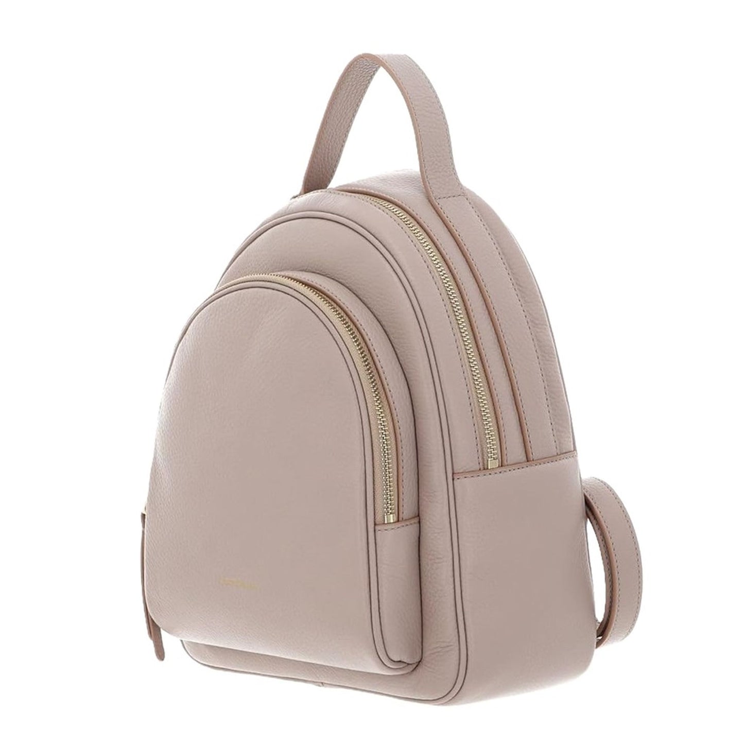 Coccinelle „MALORY“ Rucksack – Rosa Leder-Rucksack