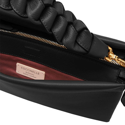 Coccinelle Boheme Schwarz – Luxus Echtleder Handtasche