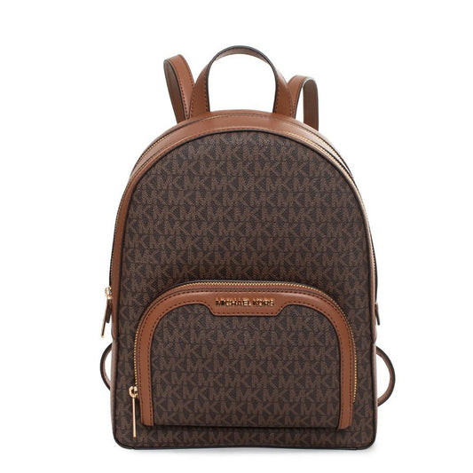 Michael Kors Rhea Zip Medium Backpack – Brown Monogram