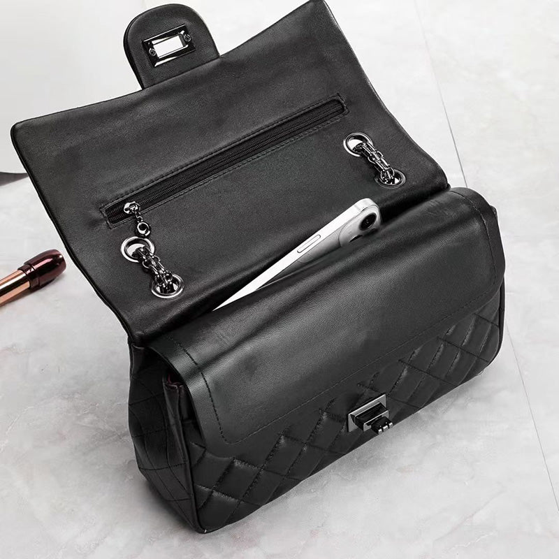 Ariana Satchel – Elegante Leder Crossbody Bag