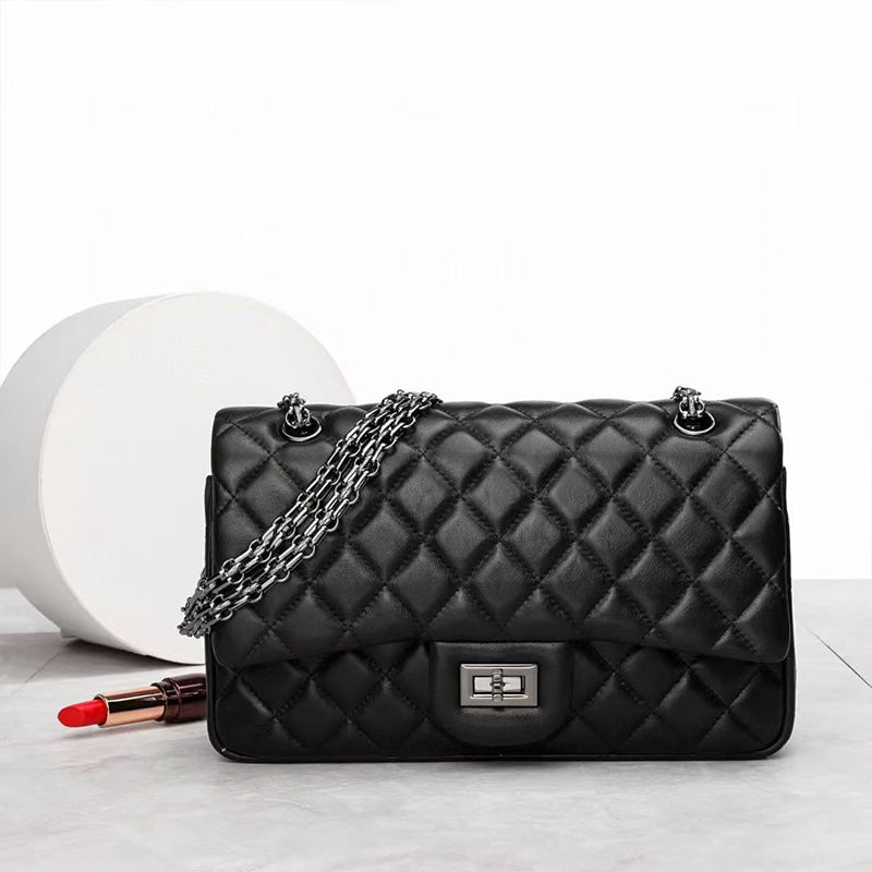 Ariana Satchel – Elegante Leder Crossbody Bag