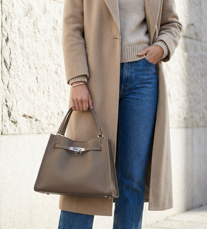 Maison Belle Bag – Elegante Leder-Shopper Tasche für Damen | Premium Shoulder & Crossbody