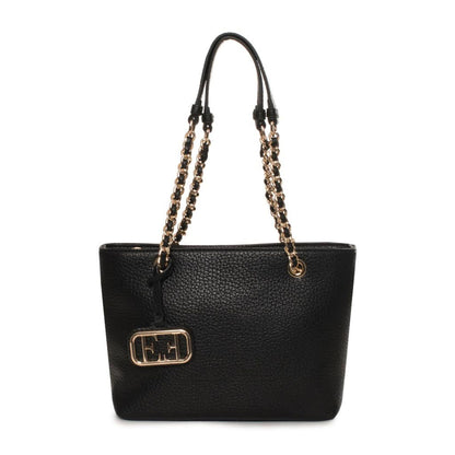 Egon von Fürstenberg „Claudia“ – zeitlose Schultertasche in Schwarz