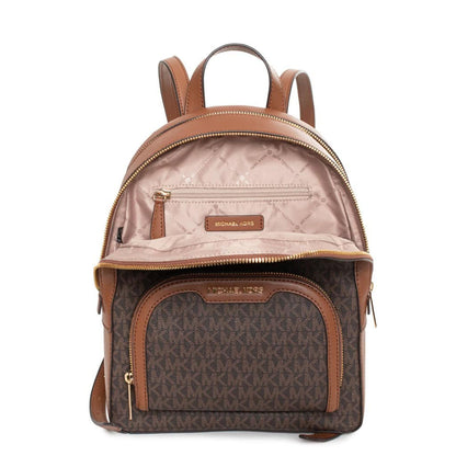 Michael Kors Rhea Zip Medium Backpack – Brown Monogram